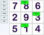 Sight Word Games - Number Words