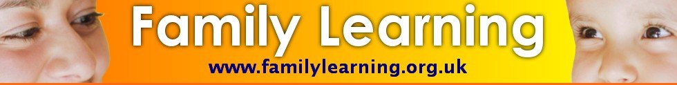 Family Learning - helping parents to help children learn